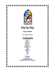 Day by Day Orchestra sheet music cover Thumbnail